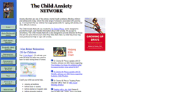 Desktop Screenshot of childanxiety.net